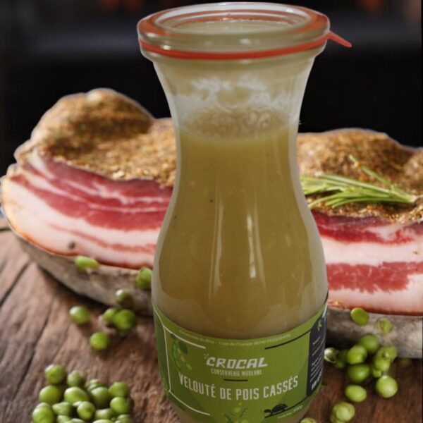 photo du veloute de pois casse
